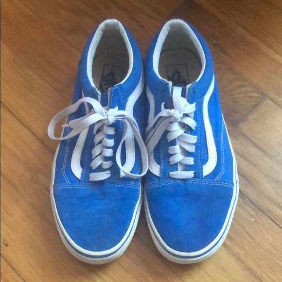 Vans Shoes - Blue Old Skool Vans 8.5